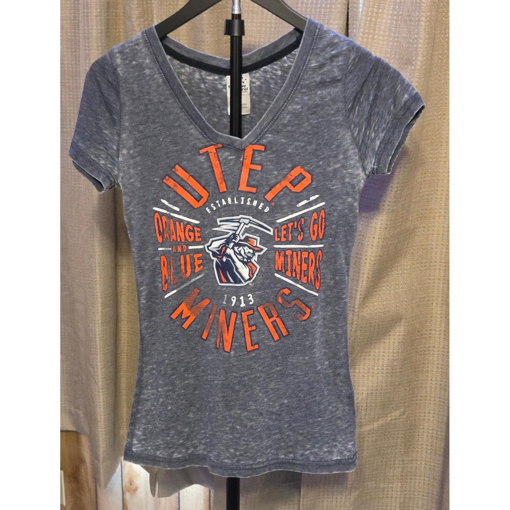 Creative Apparel Concepts University Of Texas El Paso Miner T-Shirt Women's‎ S